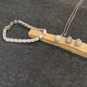 Stunning Opal Jewelry Set